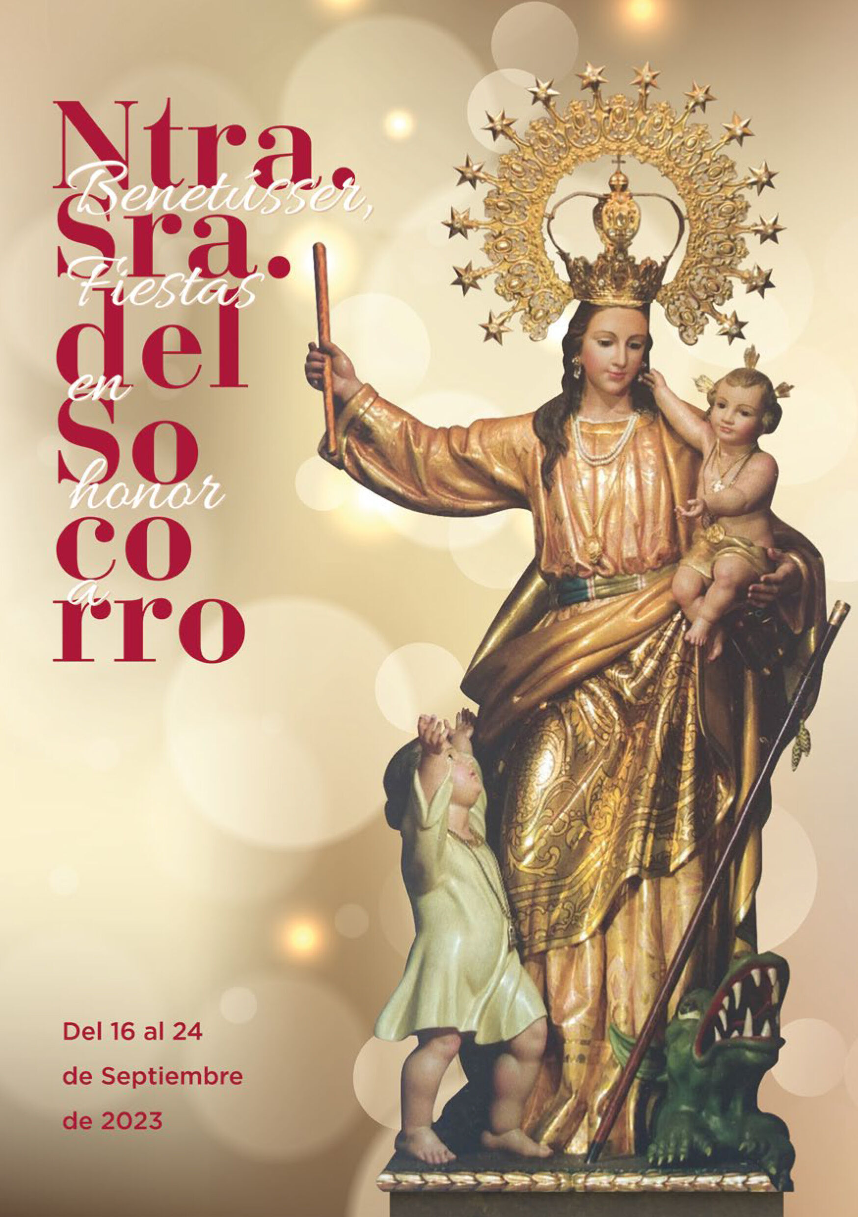 Fiestas en honor a Nuestra Señora del Socorro 2023 Benetússer / Benetúser